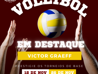 Victor Graeff movimenta cena do Voleibol gaúcho