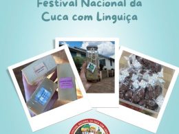 Empreendedorismo estudantil durante o 21° Festival Nacional da Cuca com Linguiça